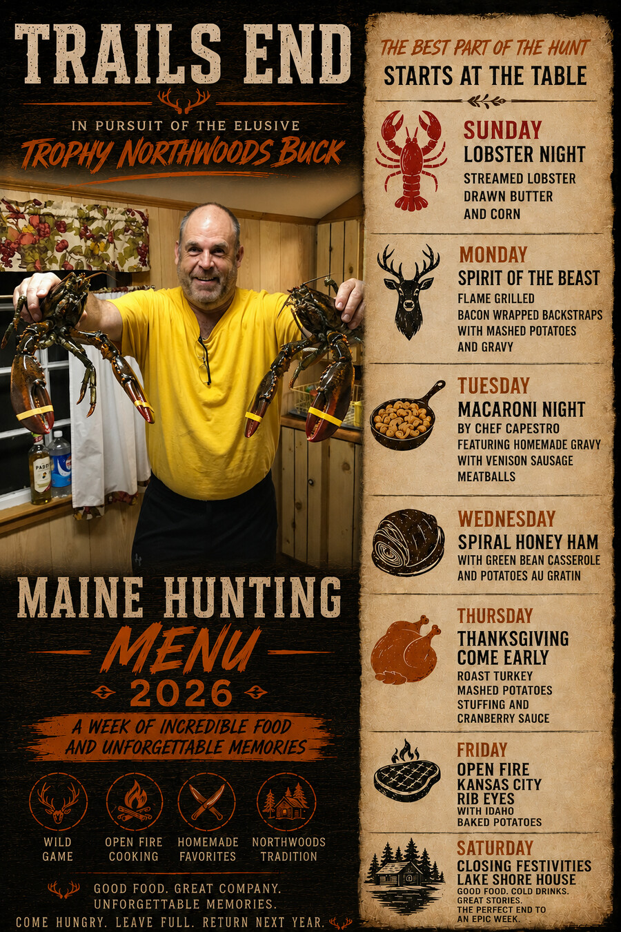 Dinner Menu