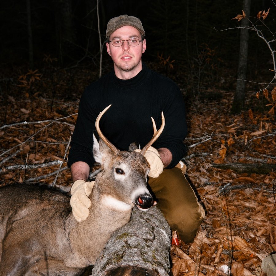 Dave with his Maine buck